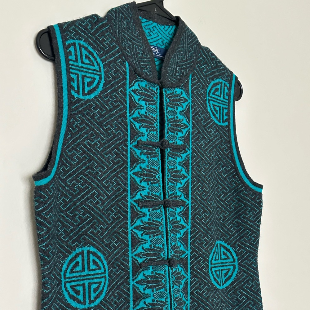 Gobi Cashmere Luxury Traditional Vest Dress S - Picture 3 of 7